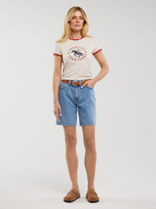 Dámske kraťasy jeans SATOKO 288